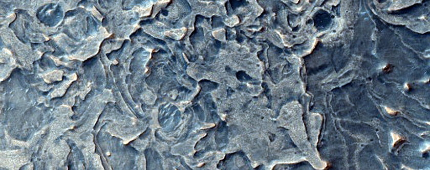 Layers in North Meridiani Planum