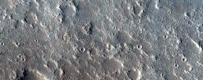 Terrain Sample in Tempe Fossae