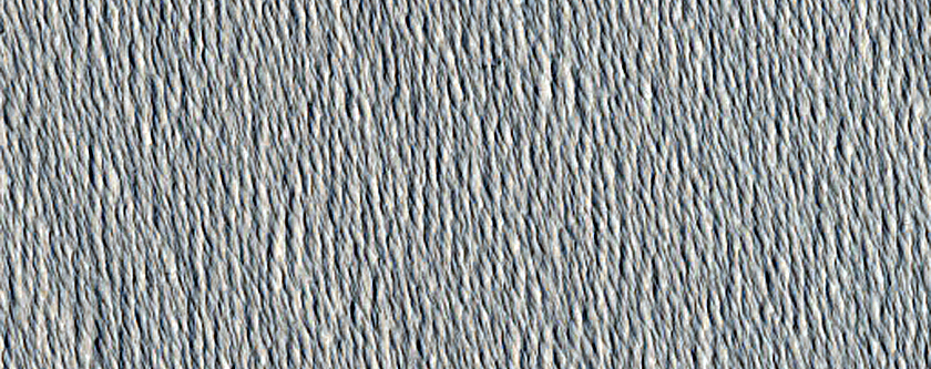 Terrain Sample in Medusae Fossae