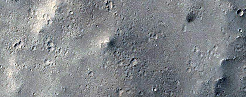 Candidate Recent Impact Site