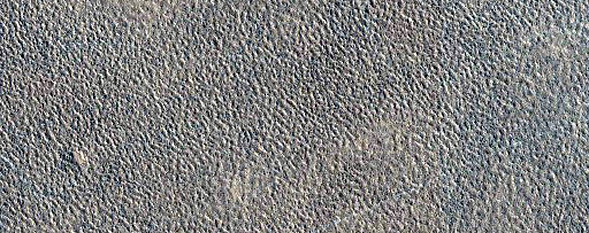 Candidate Recent Impact Site