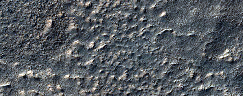 Terrain between Impact Craters