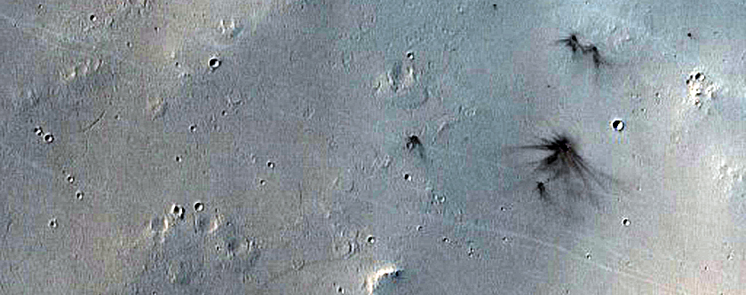 Candidate Recent Impact Site