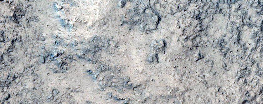 Streamlined Feature in Maja Valles