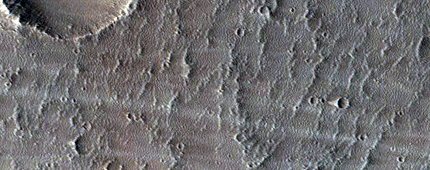 Candidate Recent Impact Site