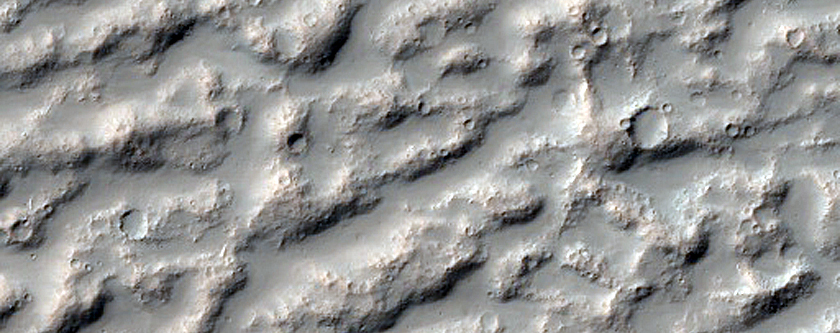 Terrain Southeast of Koval Sky Crater