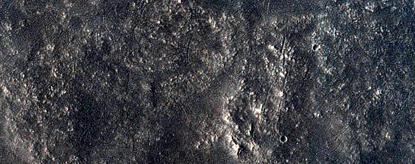 Schoner Crater and Surrounding Terrain