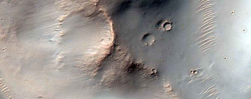 Channel System in Crater in Terra Sirenum