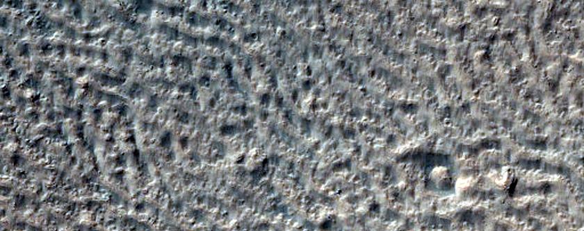 Lobate Debris Apron in North-Central Eridania Region