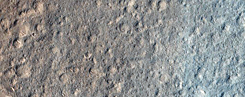 Terrain Sample in Amenthes Region