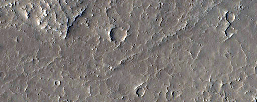 Candidate Recent Impact Site