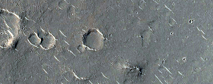 Candidate Recent Impact Site