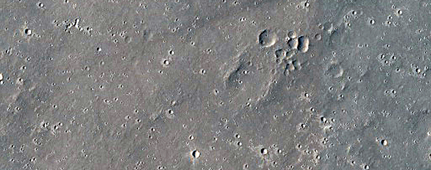 Candidate Recent Impact Site