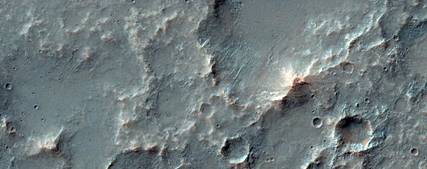 Possible Olivine-Rich Materials in Solis Planum