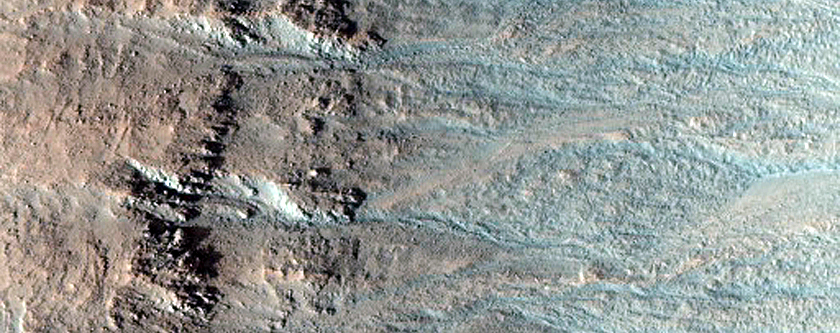 Crater in Northern Plains