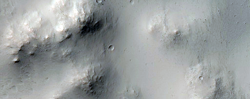 Crater with Steep Slopes
