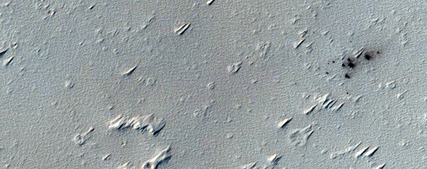 Candidate Recent Impact Site