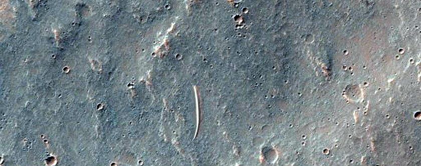 Iron-Bearing Mineral Exposures in East Thaumasia Planum
