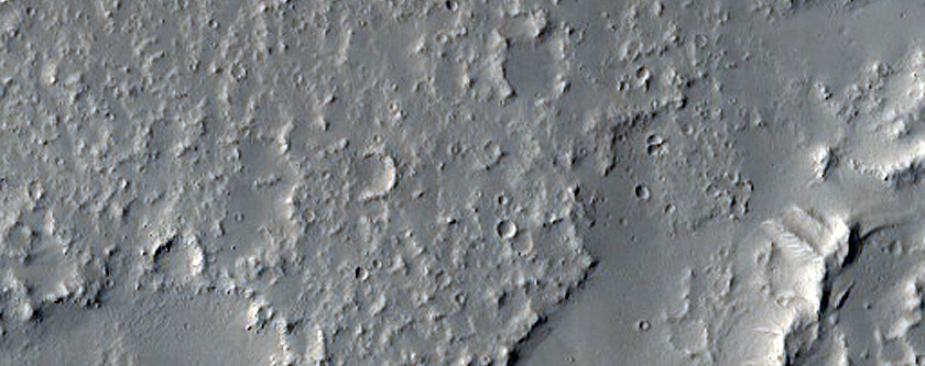 Candidate Recent Impact Site