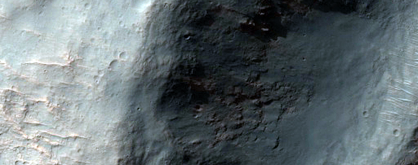 Anomalously Wide Ridges and Lighter Toned Materials