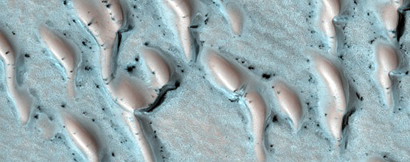 Translucent Ice on Dunes South Site