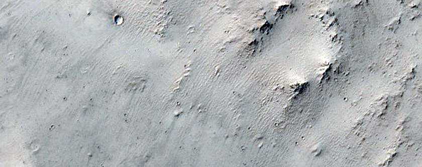Channel Northwest of Schroeter Crater