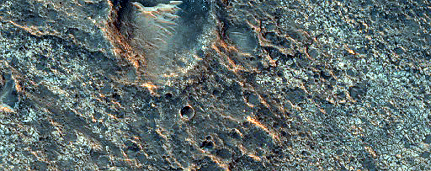 Possible Fan-Shaped Deposit