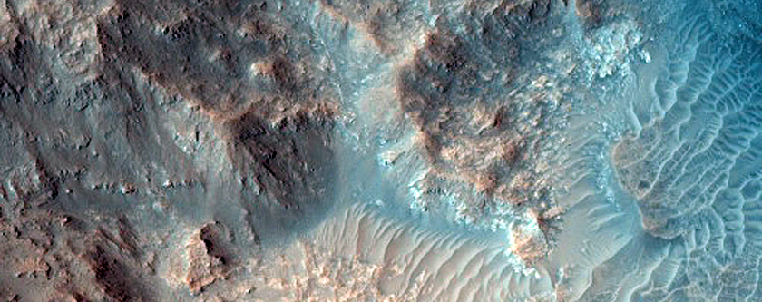 Monitor Slopes in Acidalia Planitia