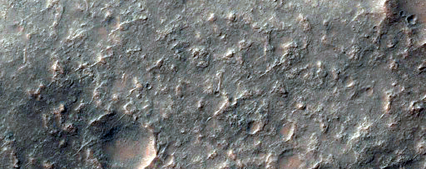 Possible Hydrated Materials in Solis Planum