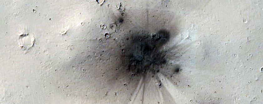 Candidate Recent Impact Site