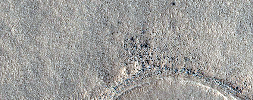 Candidate Recent Impact Site