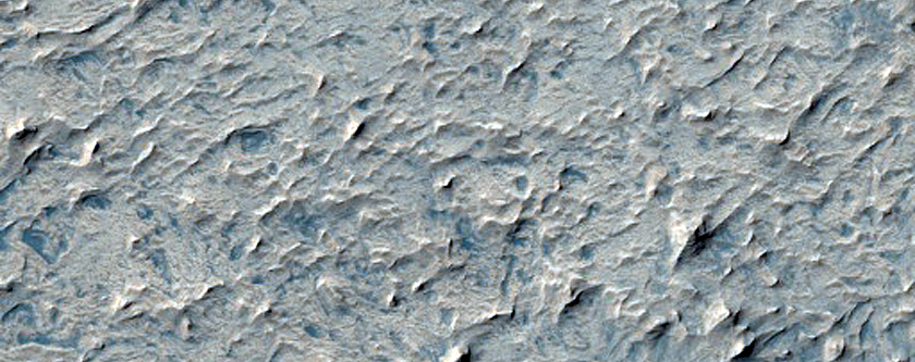 Bedrock near Meridiani Planum