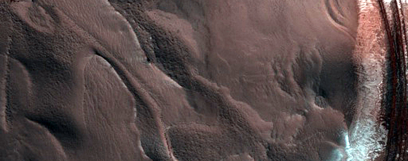 Active North Polar Layered Deposits Scarp Avalanche Monitoring