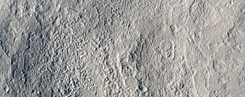 Terrain North of Luzin Crater