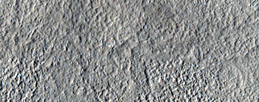 Candidate Recent Impact Site