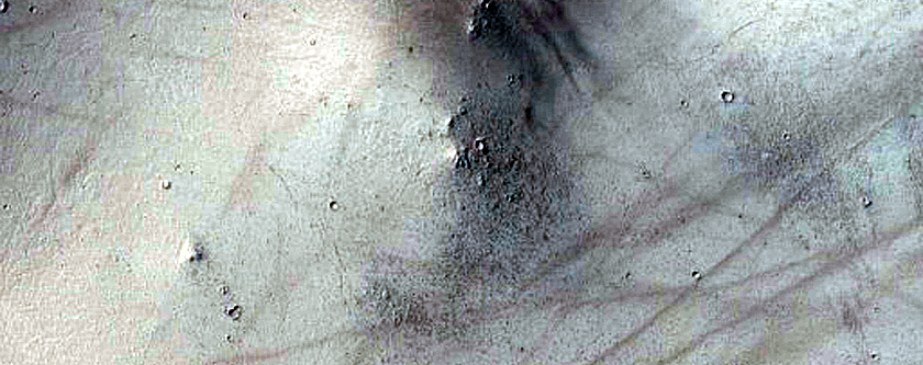 Candidate Recent Impact Site