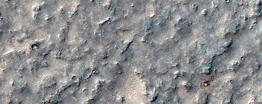 Possible Olivine-Bearing Materials in Solis Planum