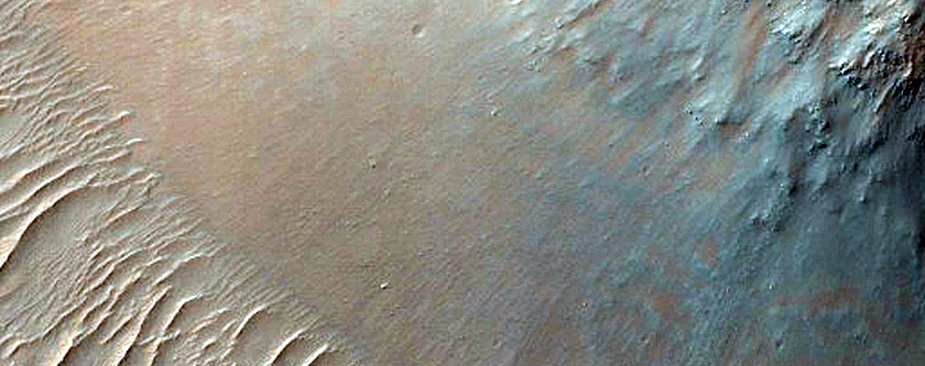 Light-Toned Outcrops in Aurorae Chaos