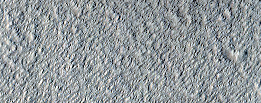 Candidate Recent Impact Site