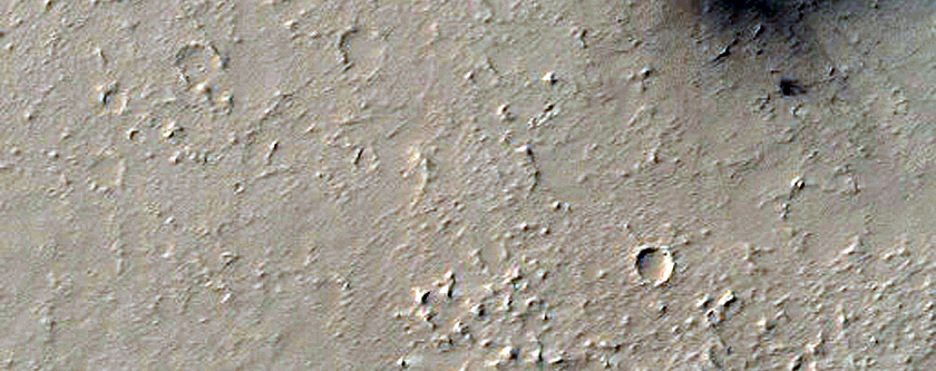 Candidate Recent Impact Site