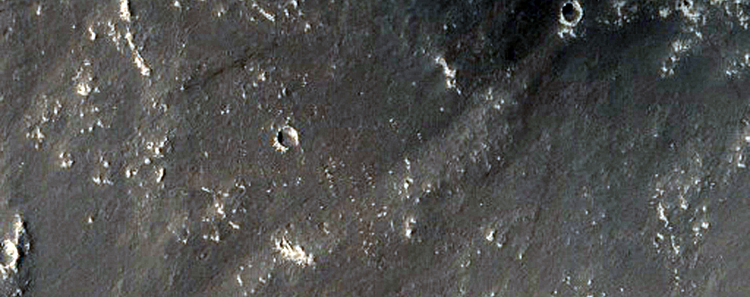 Candidate Recent Impact Site