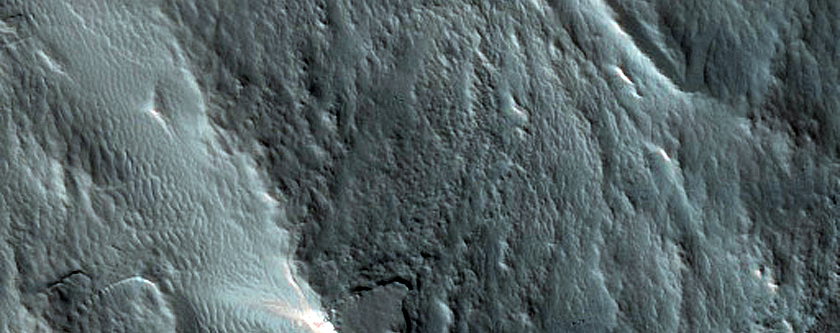 North Polar Layered Deposits Avalanche Scarp Site