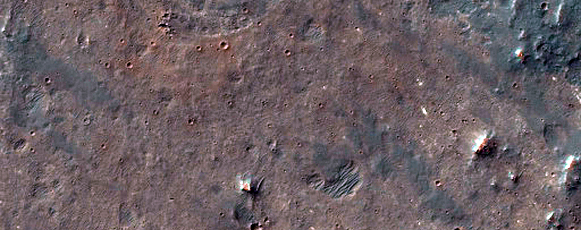 Mafic Mineral Exposures in East Thaumasia Planum
