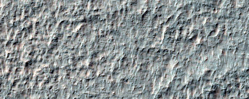 Possible Olivine-Bearing Materials in Basin