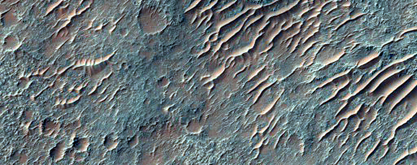 Mafic-Rich Terrain in Morava Valles