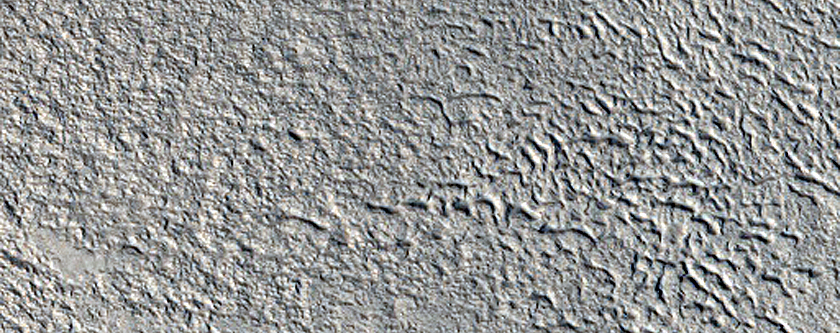 Debris Flow in Mareotis Fossae