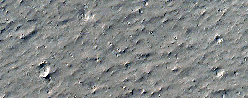 Terrain Northeast of Apollinaris Mons