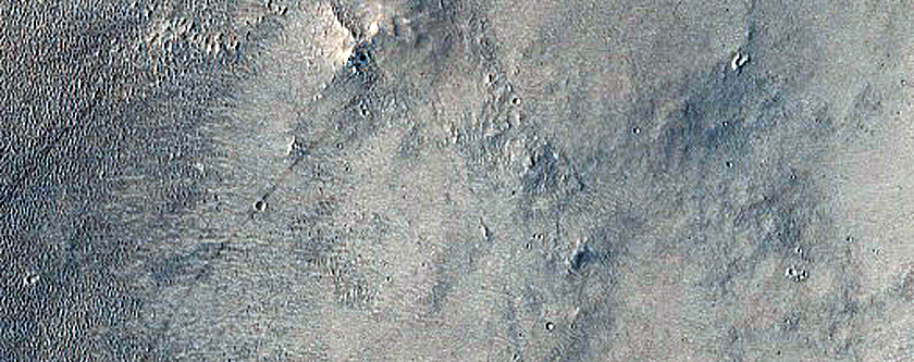 Landforms East of Arabia Terra