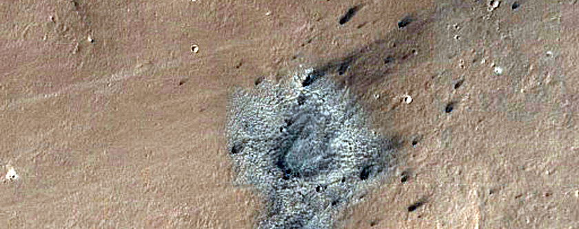 Candidate Recent Impact Site