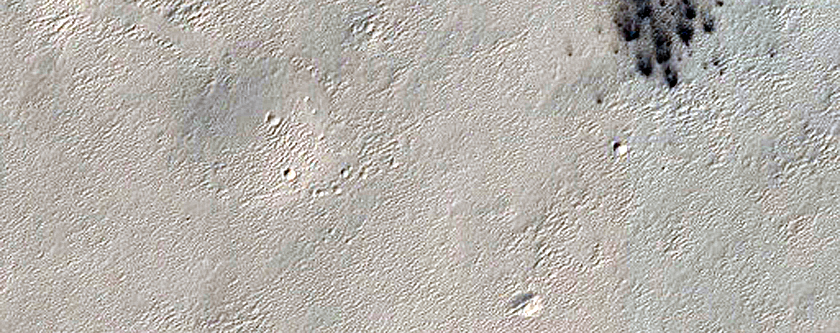 Candidate Recent Impact Site